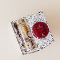 Load image into Gallery viewer, Holiday Cheer Gift Box with Harney & Sons Royal English Breakfast tea and Bissinger’s gourmet chocolate-elegant holiday gift for clients, teams, and loved ones by Lavender + Pine