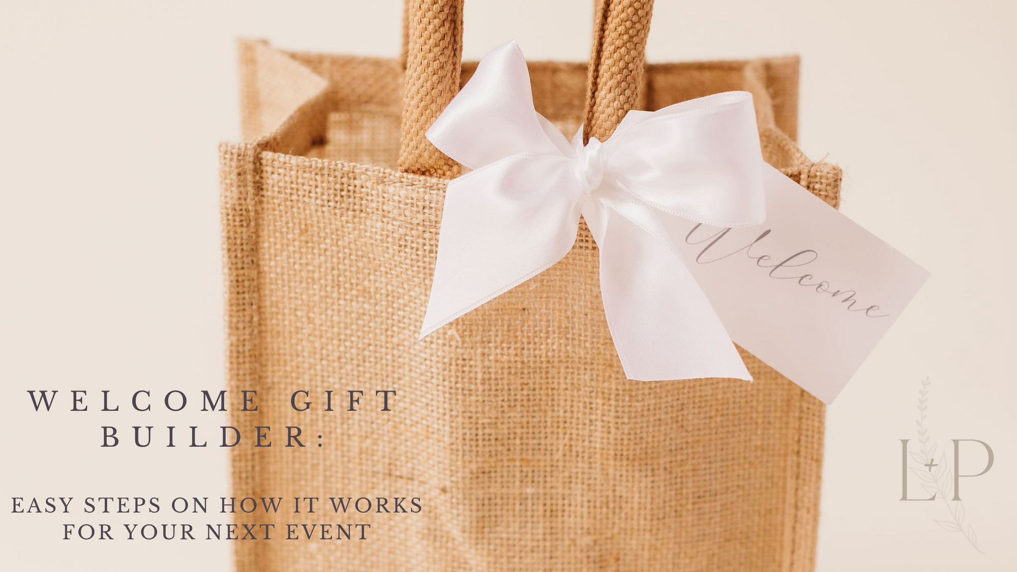 DIY Gift Bags for Hotel Guests: Design + Order in 10 minutes!