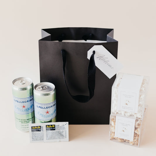 A Modern Welcome Bag