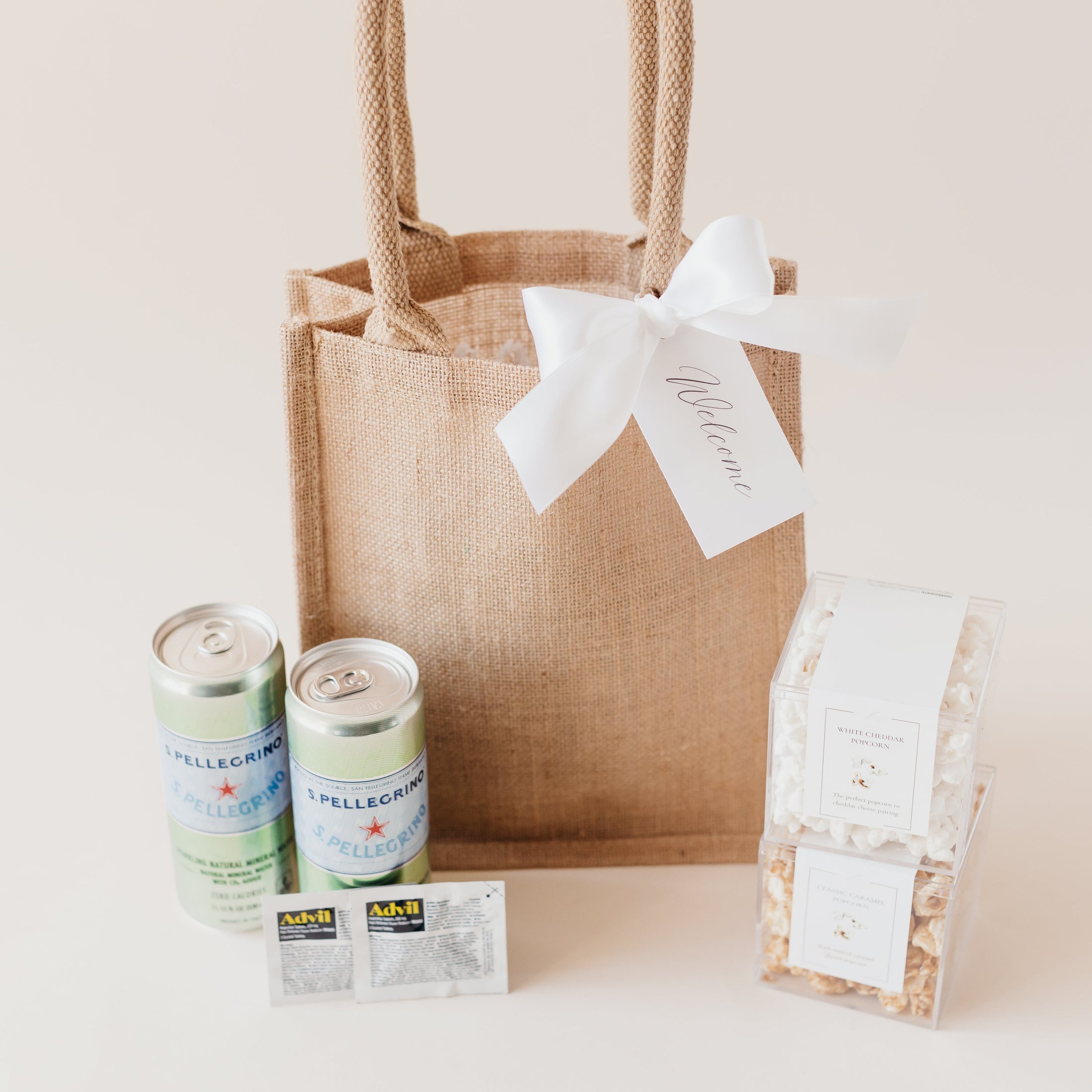 A Modern Welcome Jute Bag