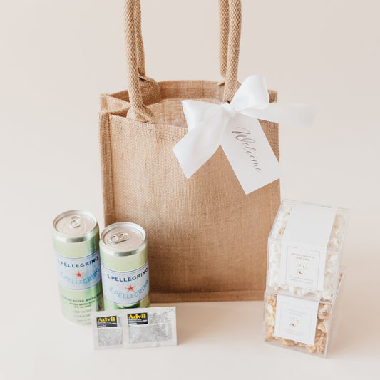 A Modern Welcome Jute Bag