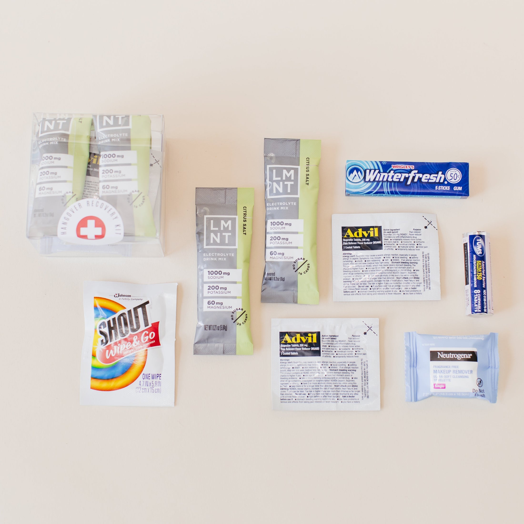 Hangover Recovery Kits | Wedding + Event Ready