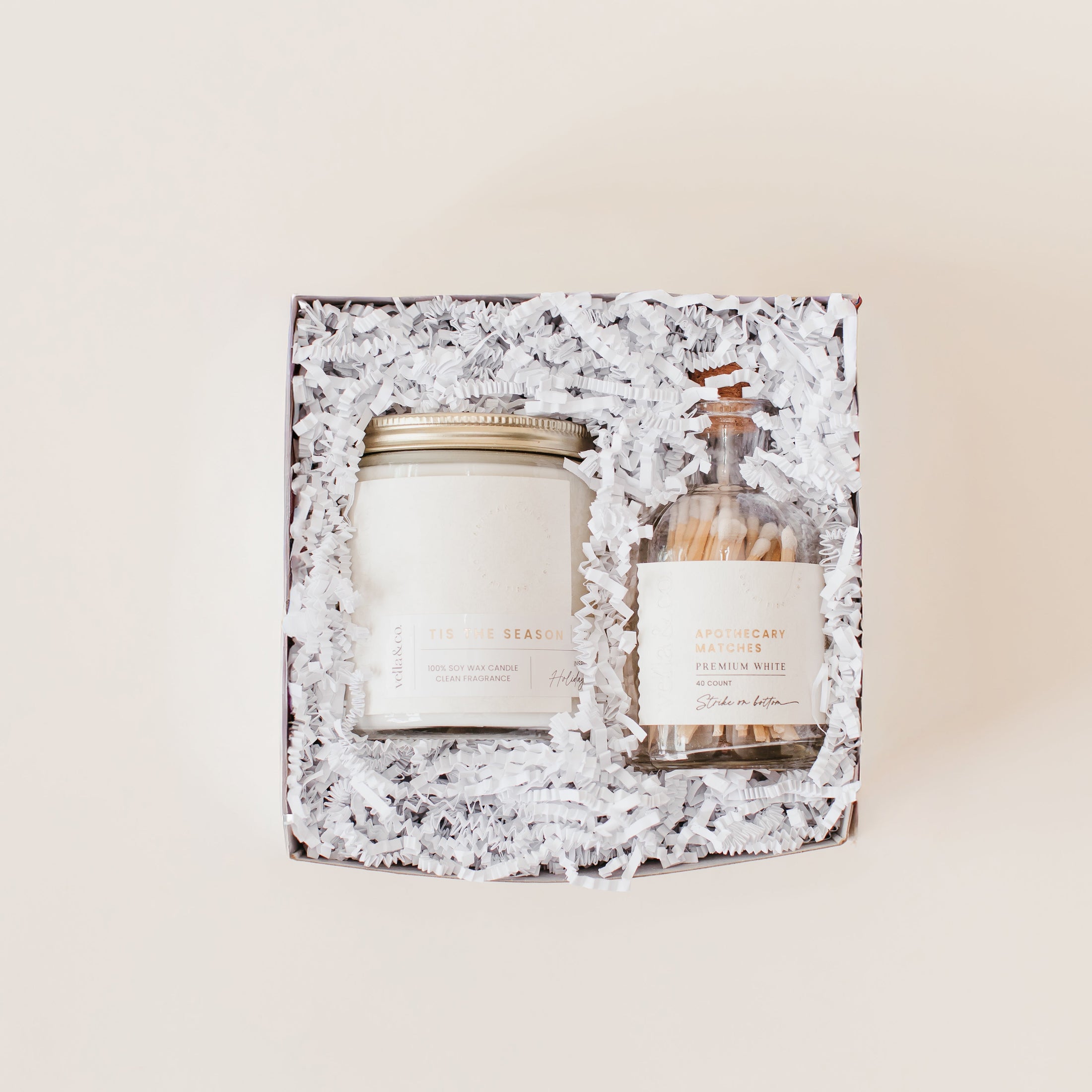 White Christmas Gift Box